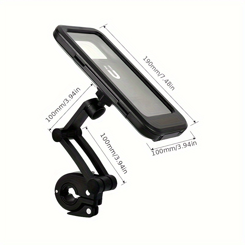 Waterproof cell phone 2024 holder for motorcycle