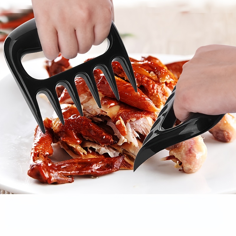 2pcs Creative Bear Claw Meat Separator: Tear Meat Easily & Add a