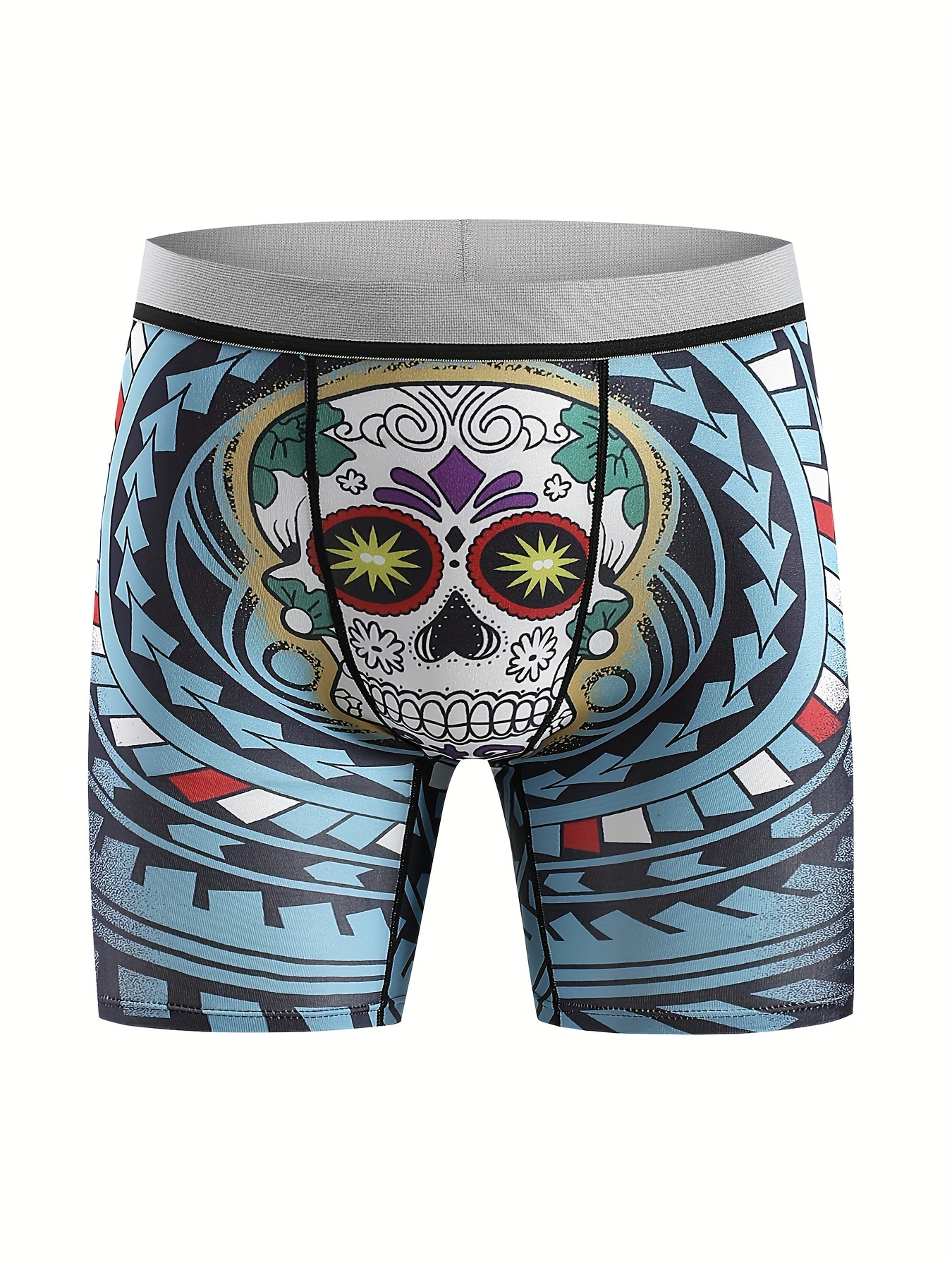 Boxer Briefs Largos Personalizados Moda Impresión Gráfica En - Temu Mexico