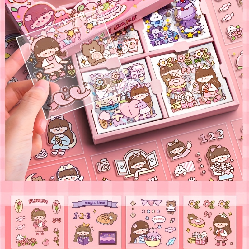 Girl stickers for journal/Girl stickers for scrapbooking *Part-2 