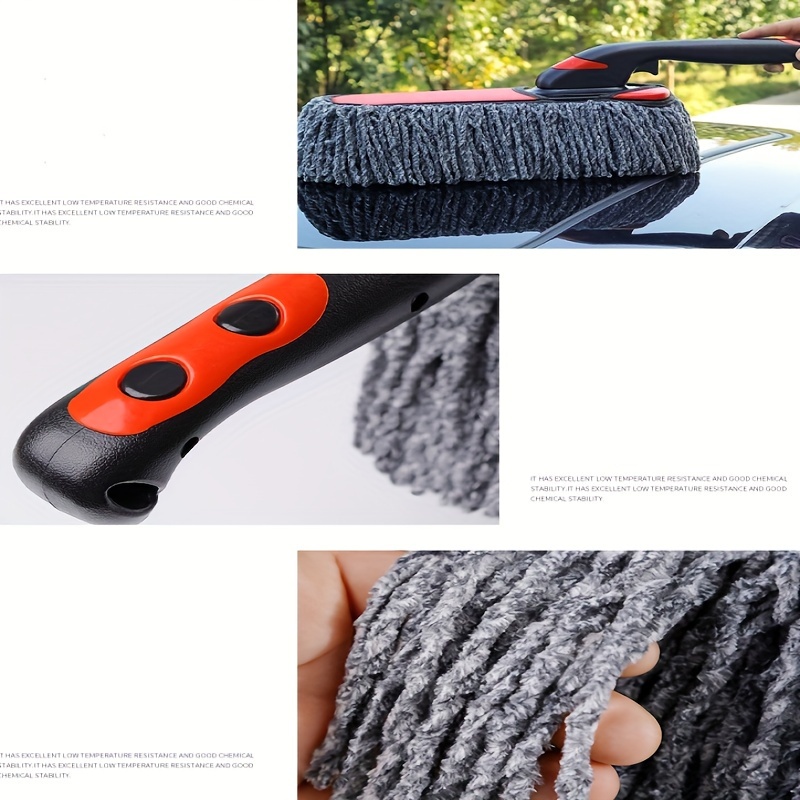 Car Duster Exterior with Extendable Handle Car Cleaning Tool Dust