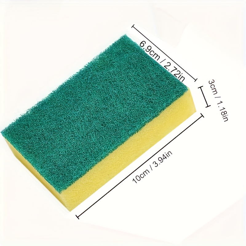Polyester Cleaning Sponge for Kitchen Daily Use - Pack of 30pcs