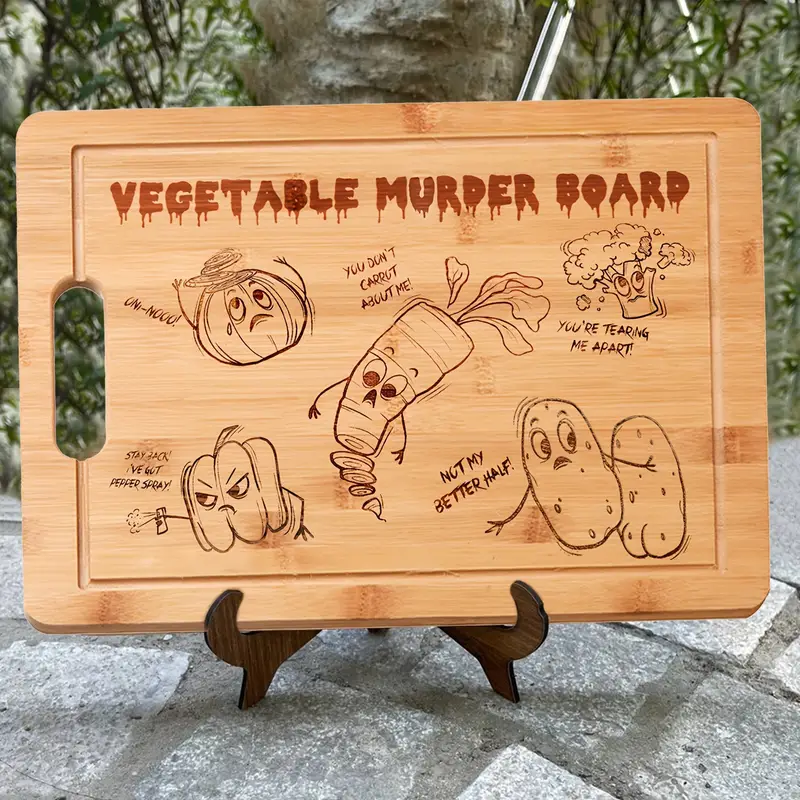 Funny Camper Cutting Board / Kitchen Sign / Camp Cutting Board / Bamboo  Board / Laser Engraved /charcuterie Board 