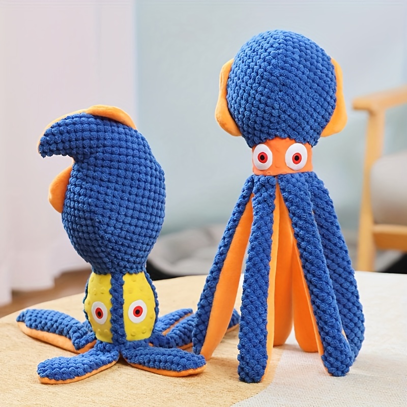 Pet Plush Toy Octopus Dog Toys Plush Dog Toy For Puppy - Temu