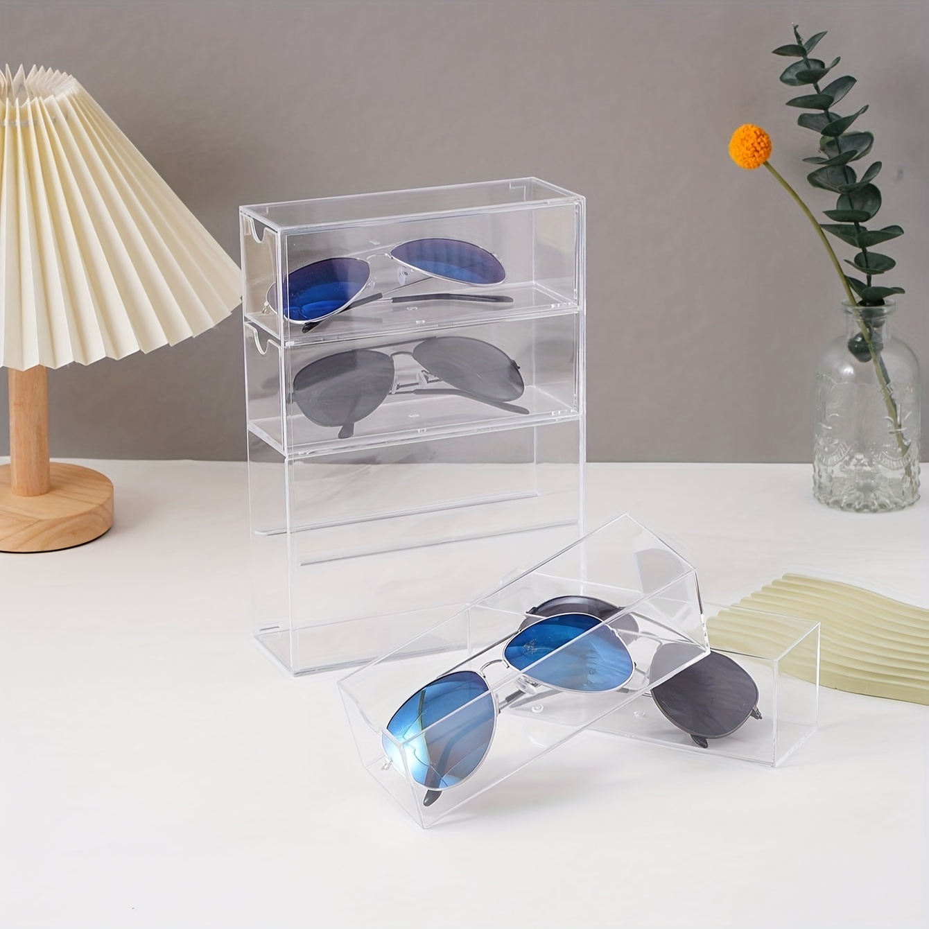 Boite rangement lunettes Verticale – Opalescence