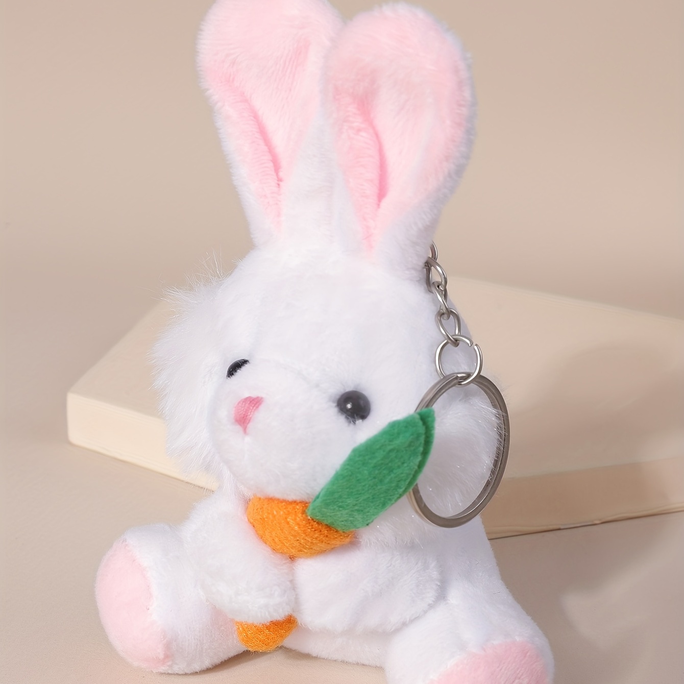 Plush Rabbit Doll Keychain Pendant Bunny Doll Key Chain Bag Purse Ornament  Accessories For Women - Temu