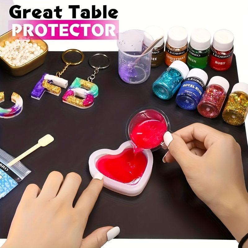 Silicone Craft Mat Table Protector DIY Projects Silicone Sheet for Crafts