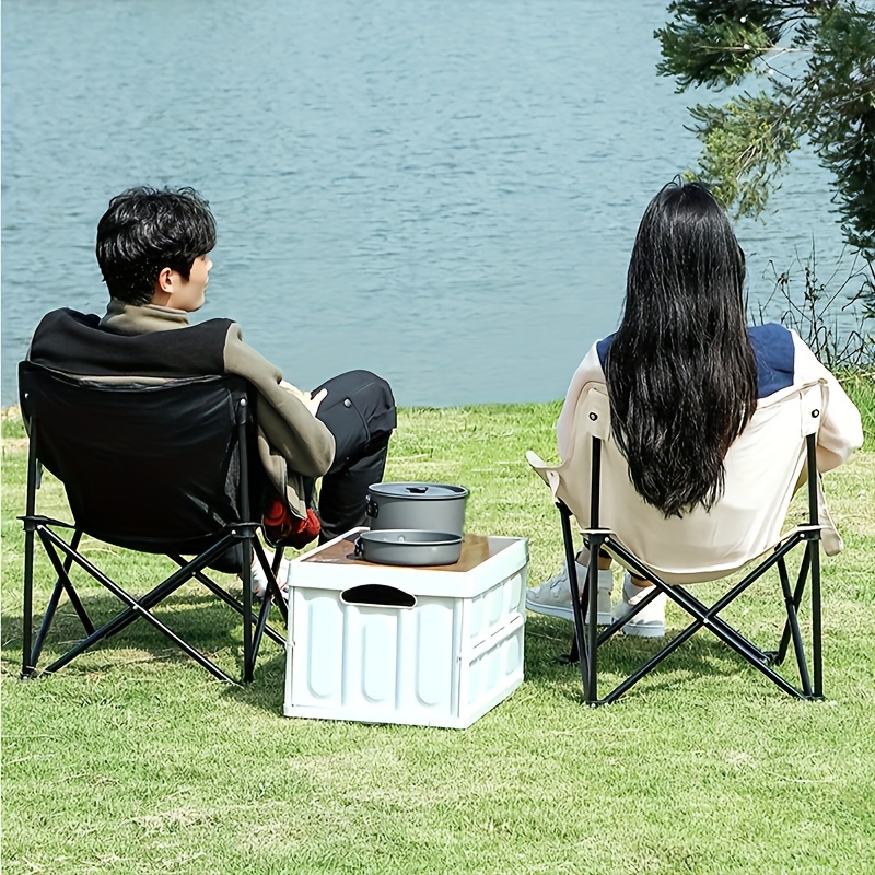 Portable Folding Moon Chair for Outdoor Camping & Picnic