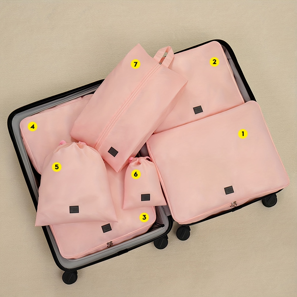 Travel Storage Bag Sets Versatile Dustproof Organizer - Temu