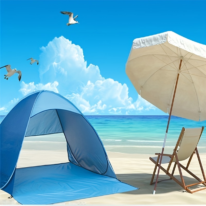 Tenda Da Spiaggia Completamente Automatica Ad Apertura - Temu