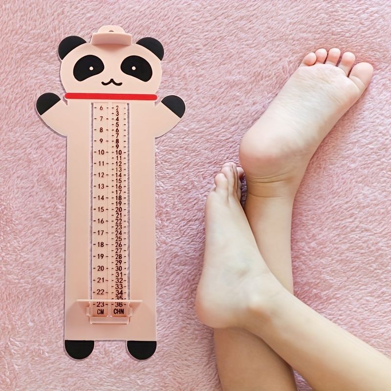 Baby Panda Shoe Feet Measuring Ruler