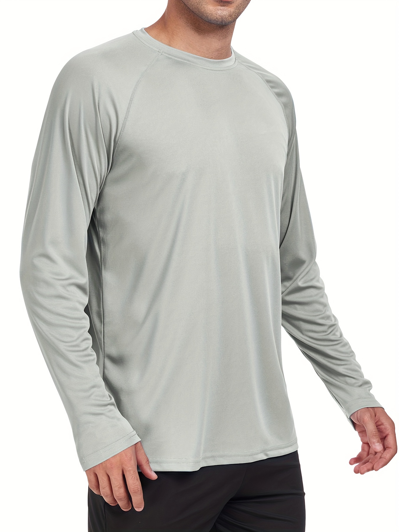 Men's Sun Protection Sports T shirt Casual Slightly Stretch - Temu