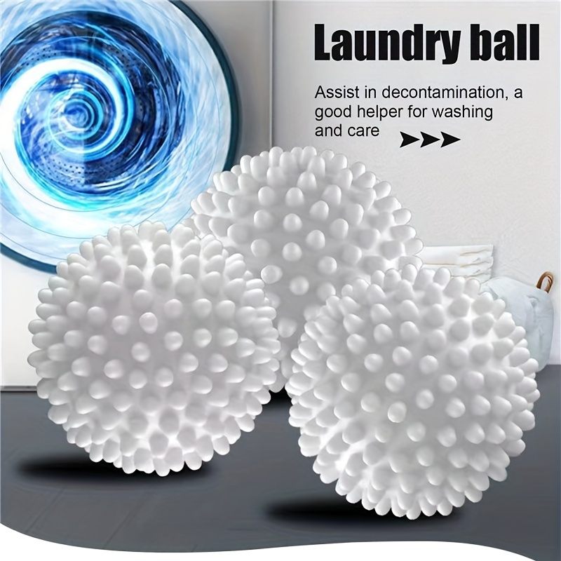 6pcs Boule de séchage réutilisable Boule à linge pour machine à laver