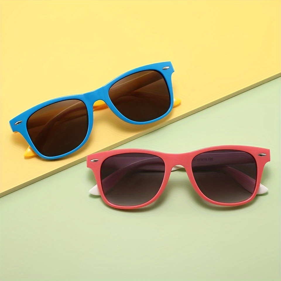 Fashion Blue Green Sun Glasses Colored Sunglasses Men - Temu