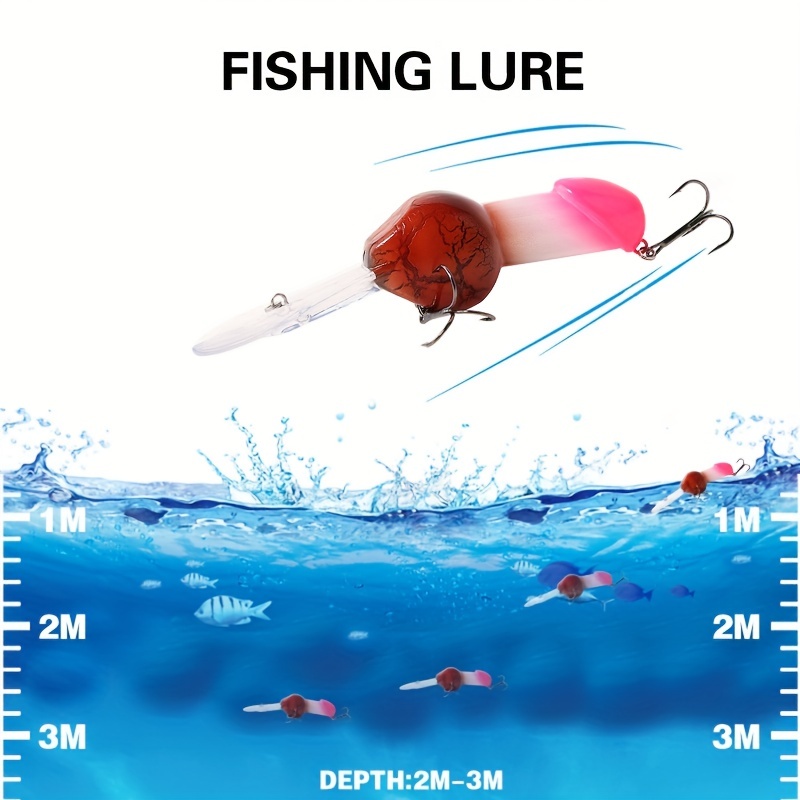 Deep Diving Fishing Lure Realistic Design Soft Plastic Body - Temu Canada