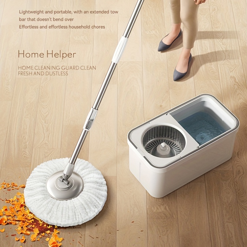 1pc Multifunctional Hands-free Mini Mop For Bathroom, Kitchen, Table And  Desk Cleaning