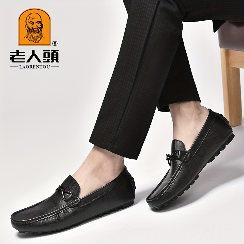 Men's Horsebit And Other Loafer Shoes, Casual Non-slip Slip On