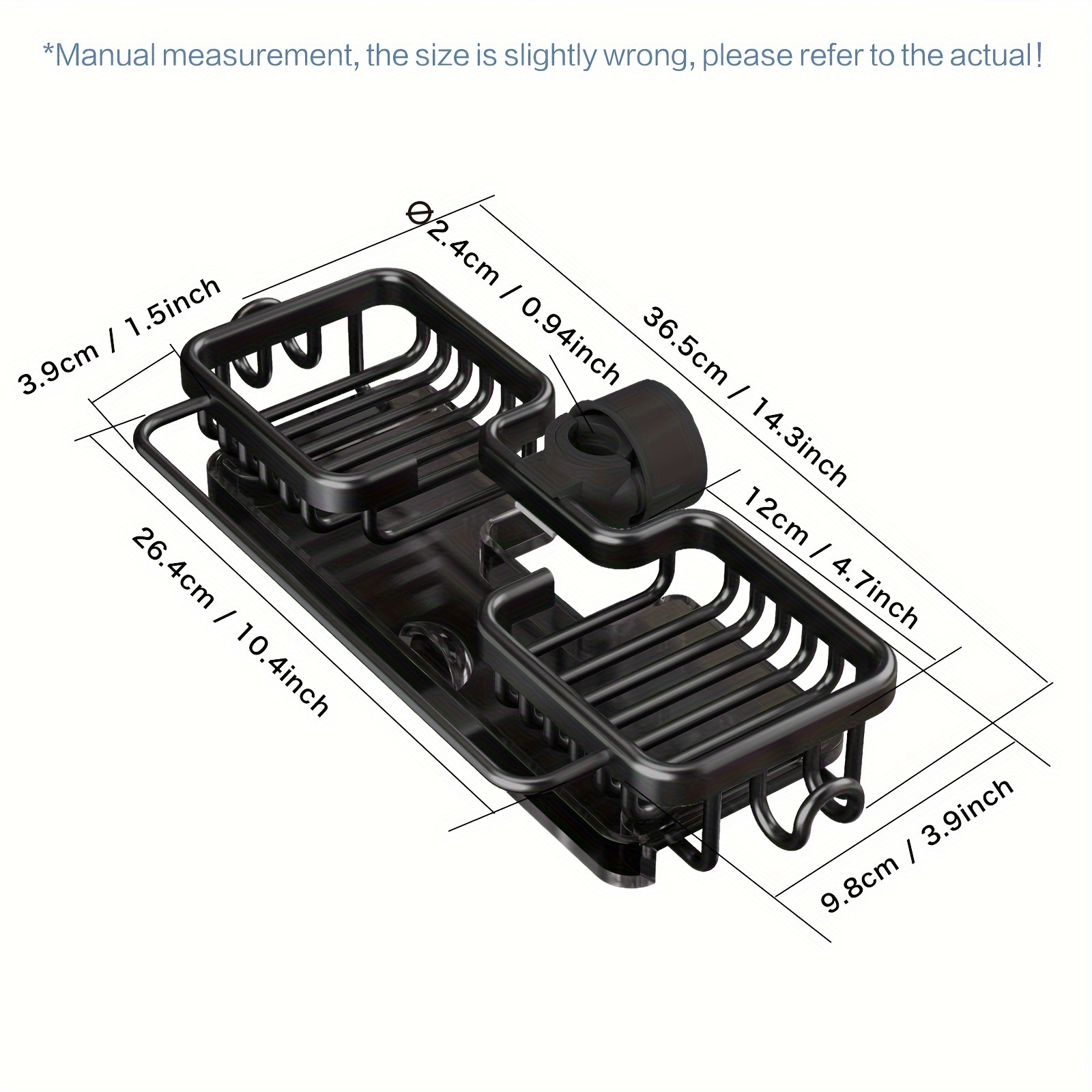 1pc Dish Cloth & Sponge Holders, Kitchen Faucet Storage Basket With ...