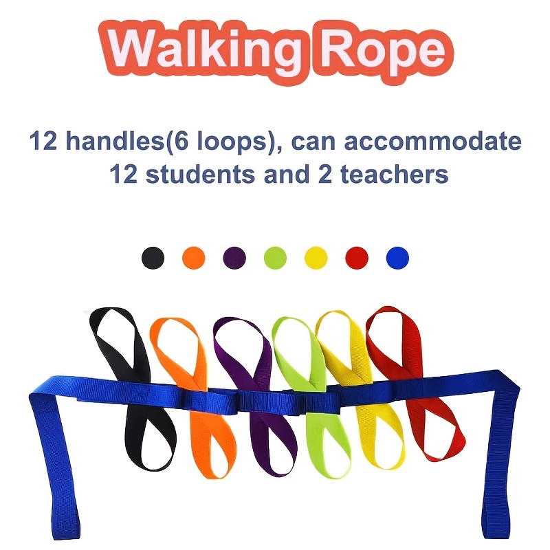 Group Leash Walking Rope Toddlers Preschool Line Safety Daycare  Kindergarten Ropes Child 