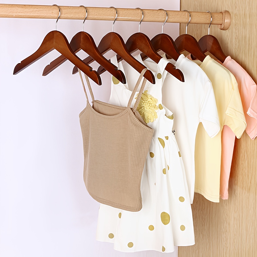 Small Wood Childrens Hangers - Baby & Kid Clothing Hangers