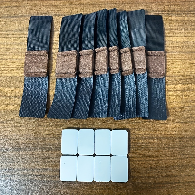4pcs/8pcs/12pcs Non-slip Felt Furniture Pads, Chair Anti-slip Pads, Floor Furniture Protectors, Protect Your Floors From Scratches And Noise!