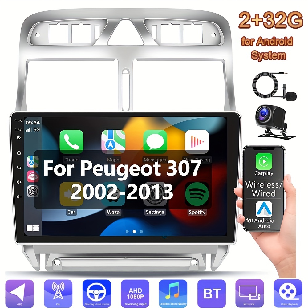 Autoradio GPS Multimedia Peugeot 307