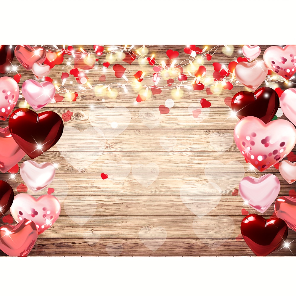 San Valentino amore palloncini festa decorazione sfondo rosso amore cuore  sfondo per servizio fotografico oggetti di scena bambini bambini oggetti di  scena XOXO 240x180cm : : Elettronica