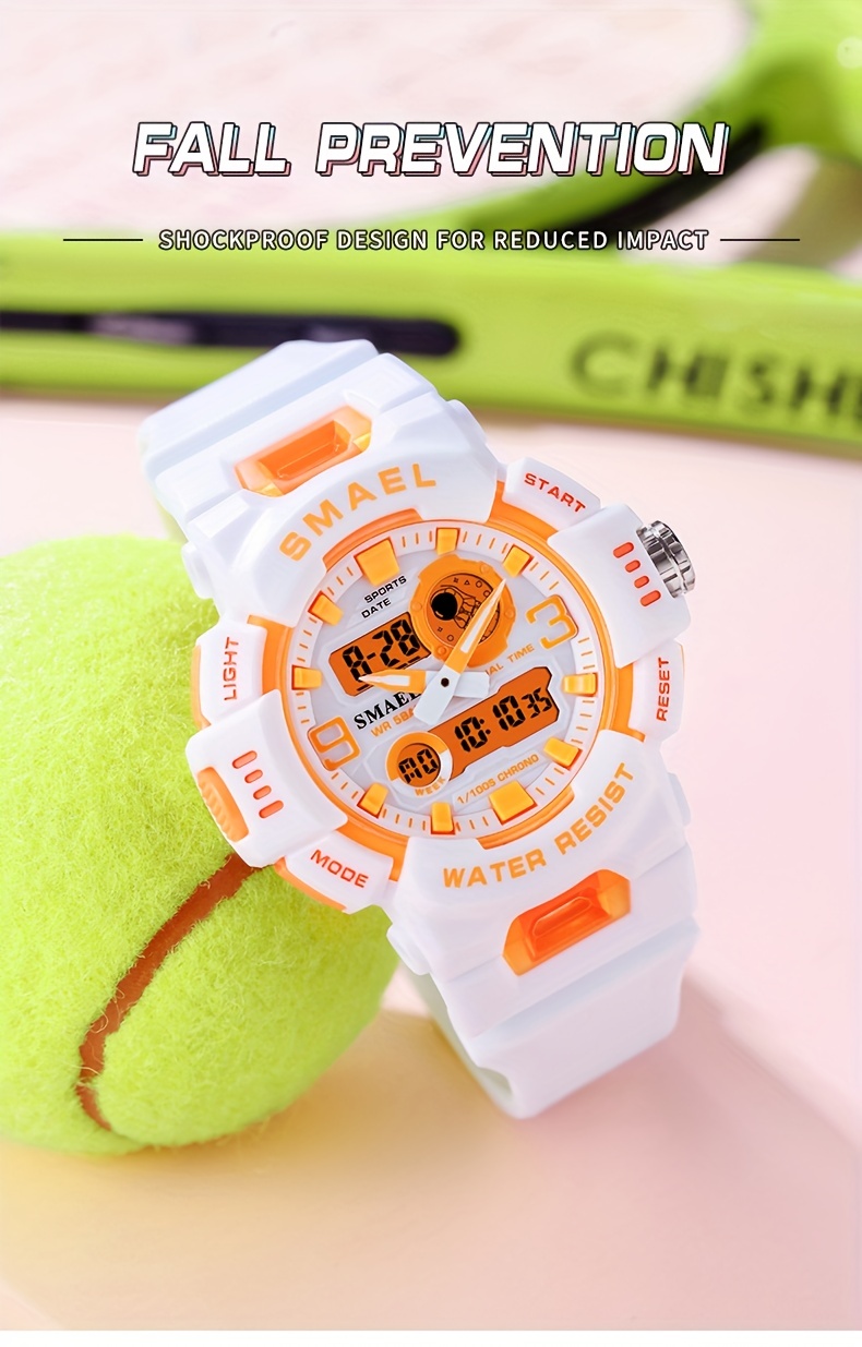 White colour sports on sale watch