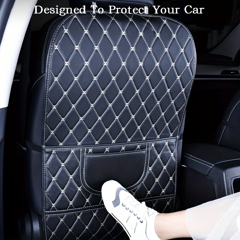 Housse de protection Anti-coup de pied pour voiture, imperméable, pour l' arrière du siège, pour