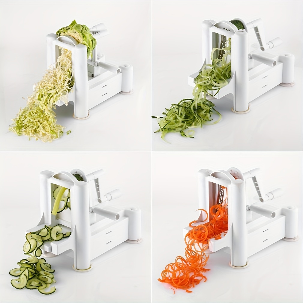 5in1 Multifunctional Vegetable Spiralizer And Zoodles Maker - Temu