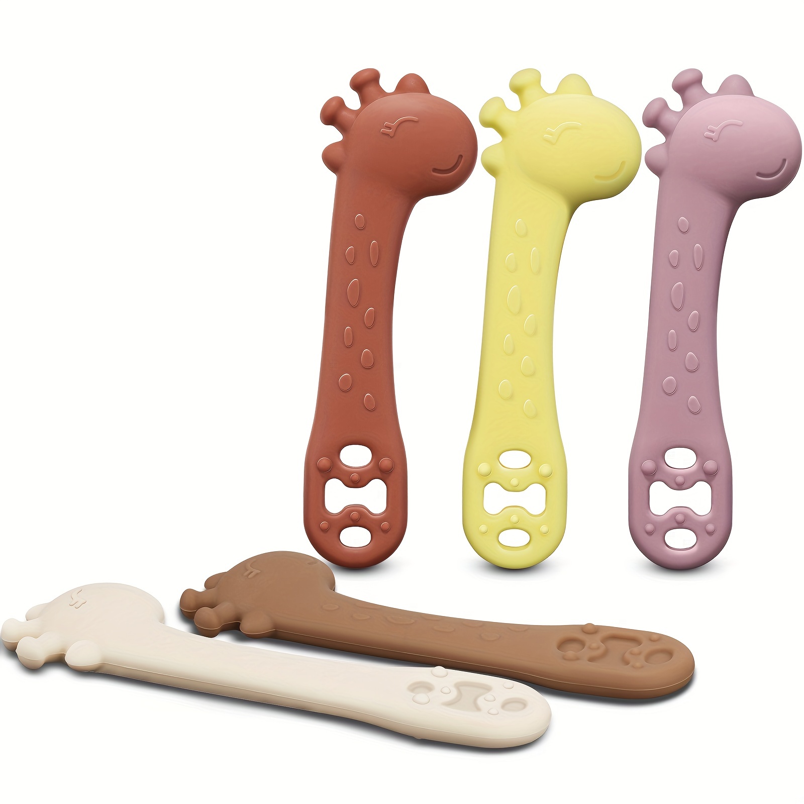 Baby Spoons - Self-feeding Toddler Utensils - First Stage Baby Led Weaning  Spoons - 100% Food Grade Silicone Training Spoons - Temu United Arab  Emirates