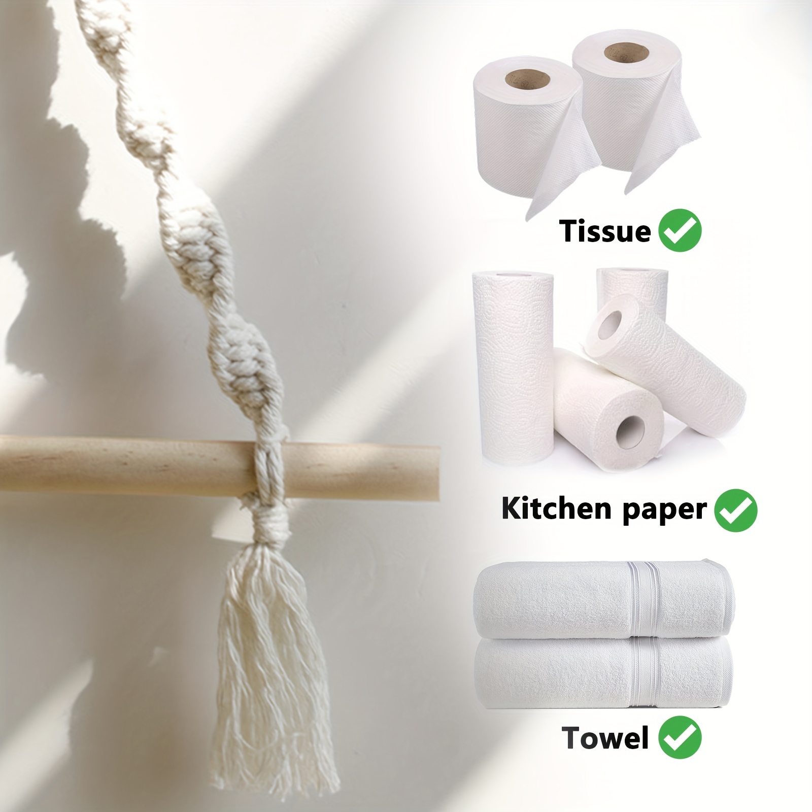  Soporte para papel higiénico : Herramientas y Mejoras del Hogar