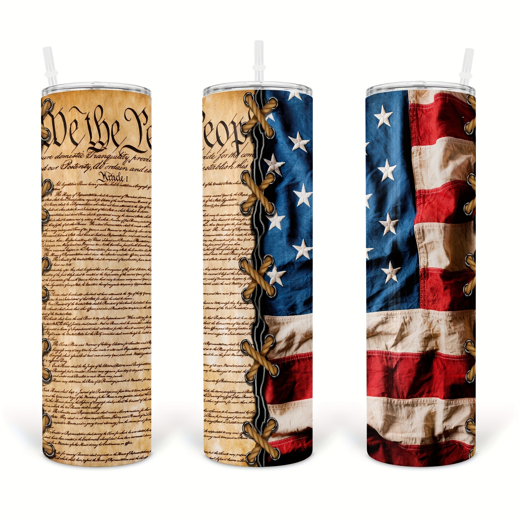 Double Wall Vacuum Insulated Coffee Mug American Flag - Temu