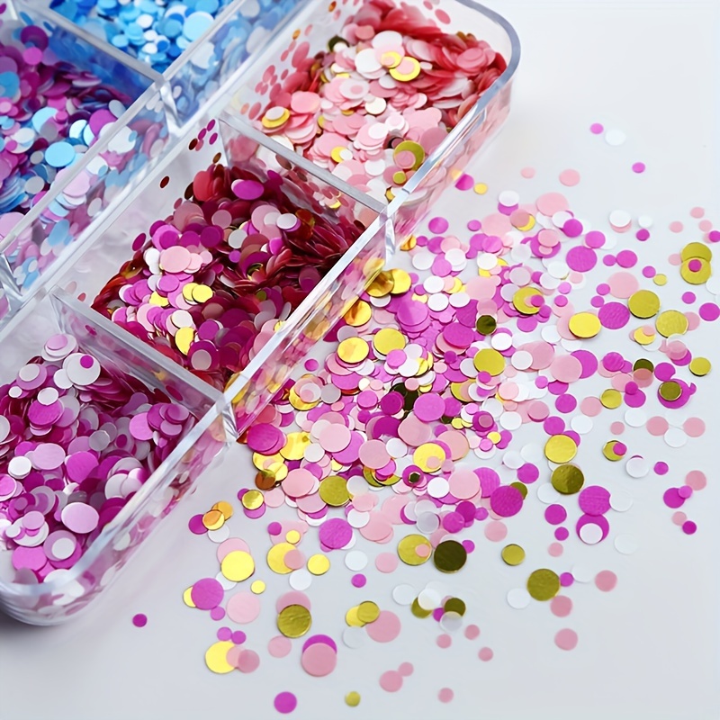 Holographic Heart Glitter | Holo Heart Confetti Sprinkles | Bling Bling  Embellishments | Resin Art Supplies (AB Silver / 3mm / 5 grams)