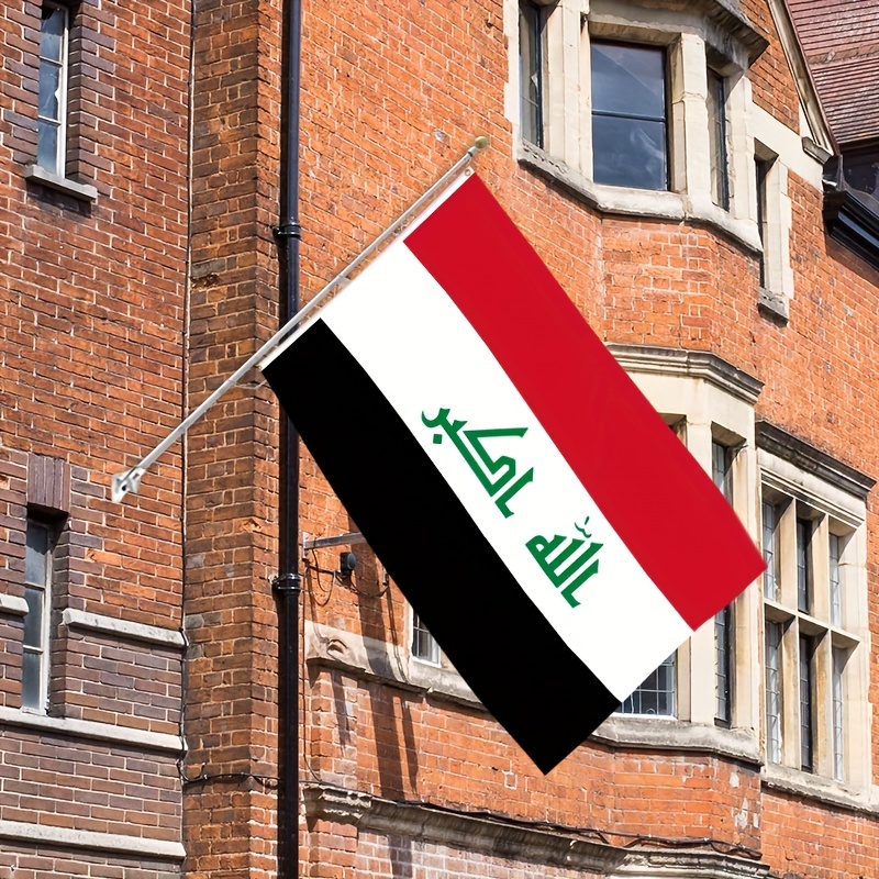 Flagge Irak-Flagge Gartenflagge Outdoor Home Haus Dekorative