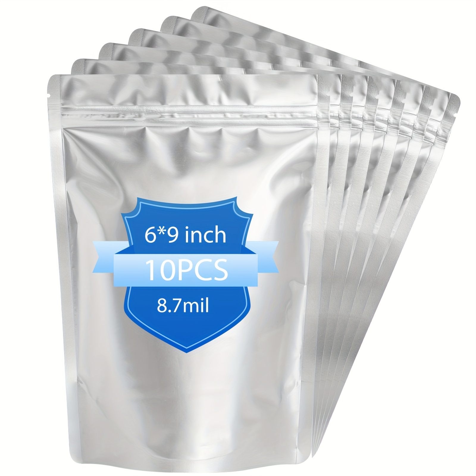 Mylar Bags For Food Storage 8.7 Mil Thick Mylar Bags - Temu