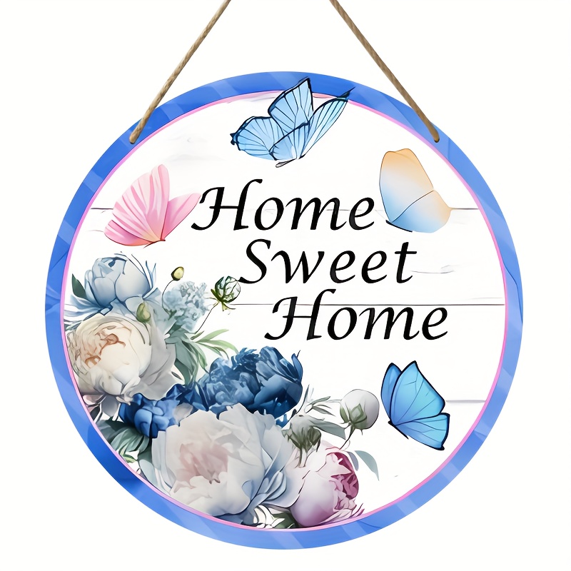 Las mejores ofertas en Letras de madera home sweet home Placas Y Letreros  Decoración para el Hogar