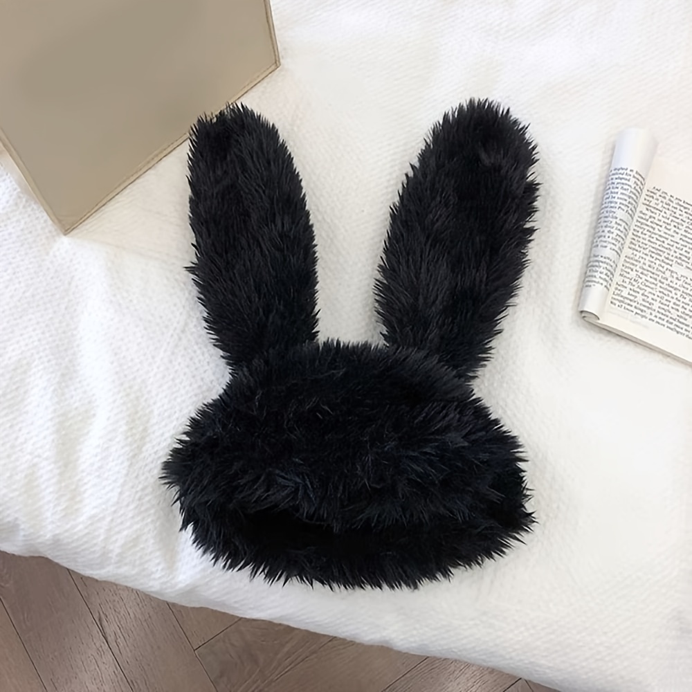 Bonnet lapin Chapeau pelucheux en fausse fourrure Chapeau en fourrure de  lapin hirsute amusant Mode de créateur pour enfants et adultes Super  chapeaux Fur Accents États-Unis -  France