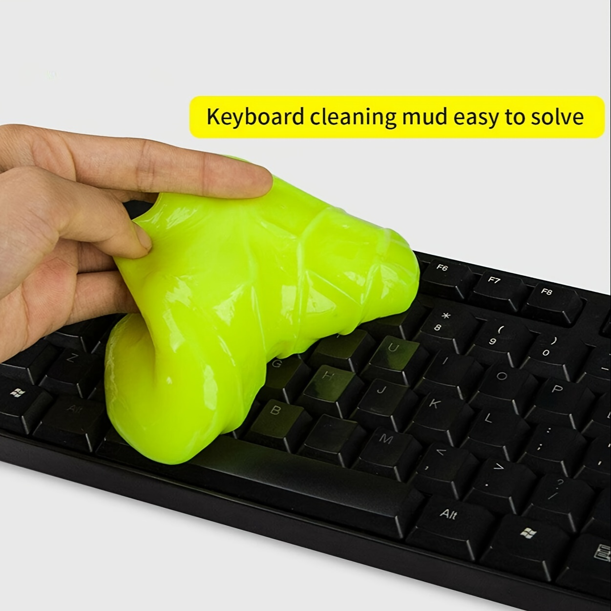 Haz este SLIME para limpiar el teclado y olvídate de las migajas
