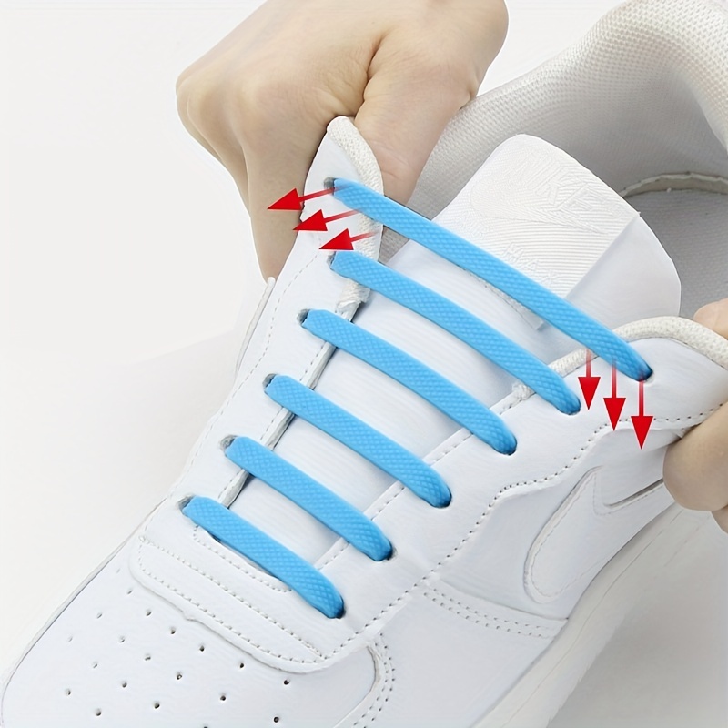 Silicone Elastic Laces Fashionable Men's And Women's - Temu
