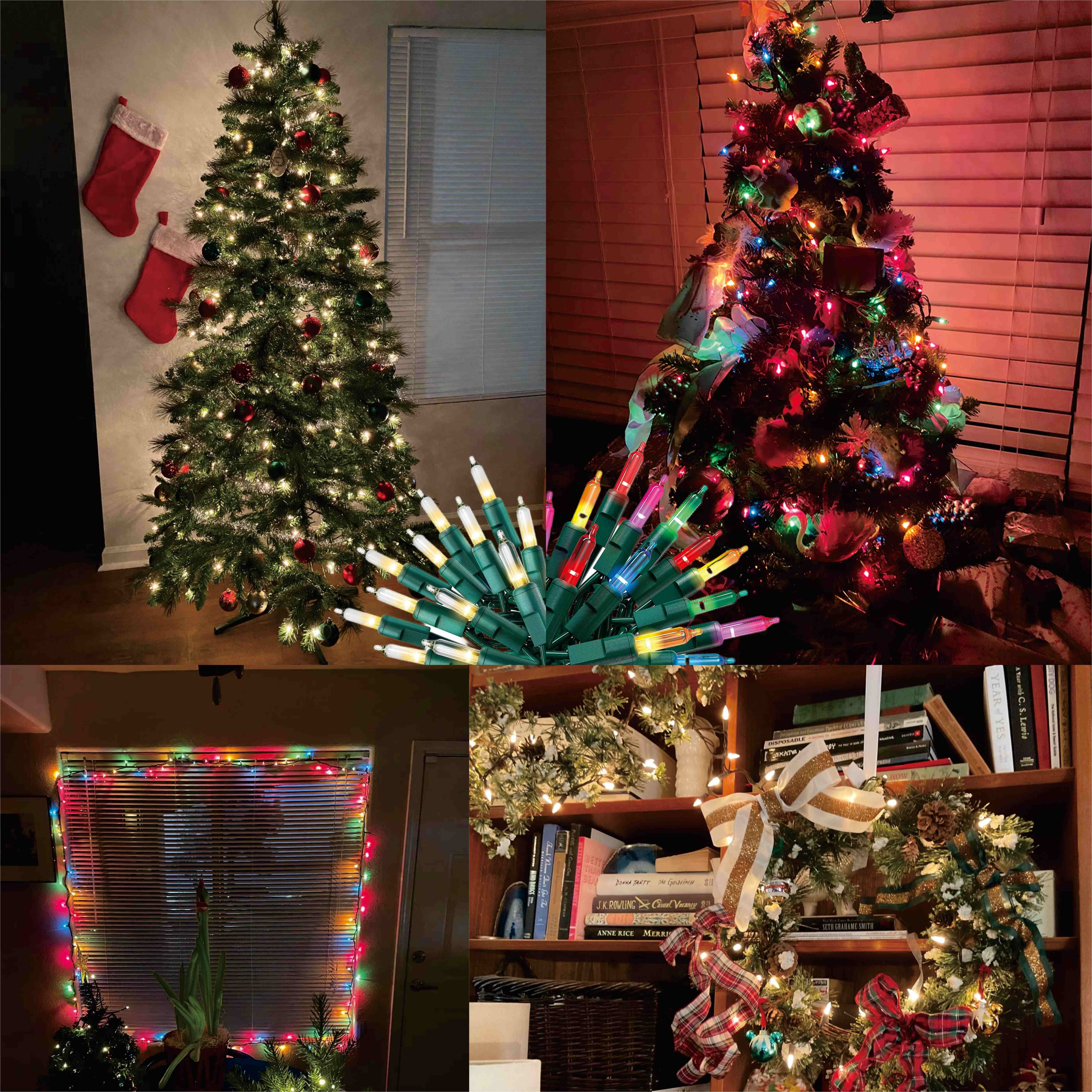 Twinkle Stars Led String Lights Led Christmas Tree Holiday - Temu