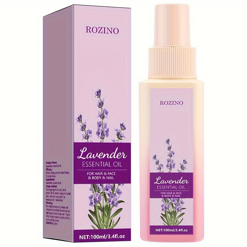 Lavender Essential Oil 1for Skin Care Massage Shower - Temu