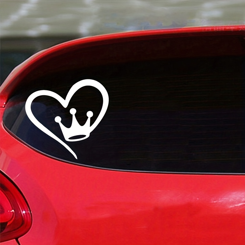 Crown Queen Car Stickers Fashion Waterproof Vinyl Decal Auto - Temu