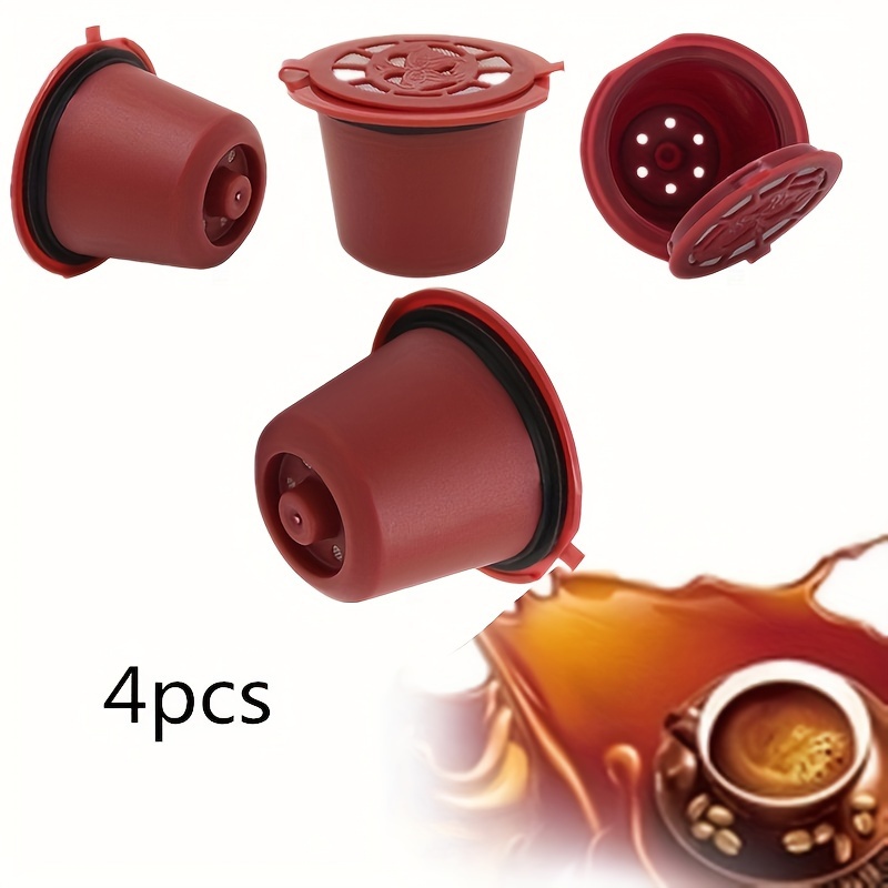 Cápsulas de café Nespresso reutilizables, taza de acero inoxidable,  recargable, filtro de recarga