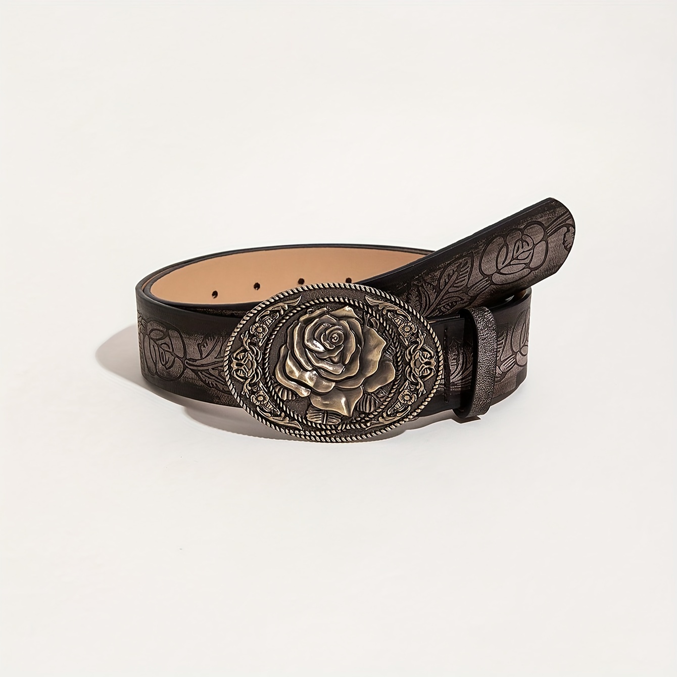 Hebilla de cinturón de diseño vintage, hebilla de cinturón occidental,  juego de hebillas de cinturón para hombre simple decoración de cinturón de