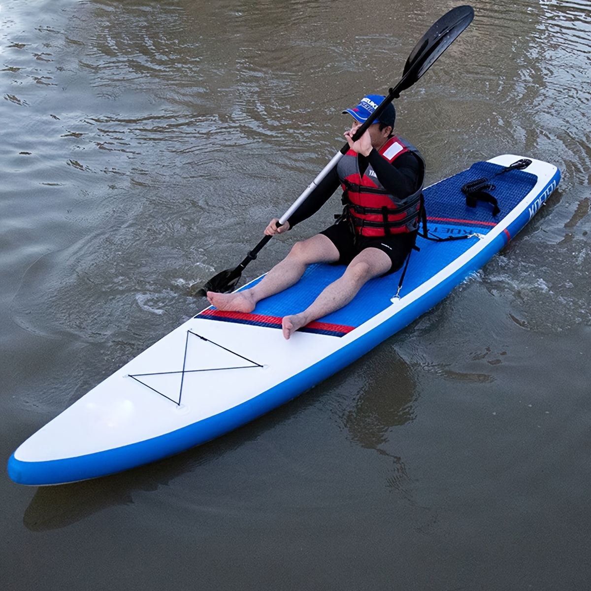 Inflatable Kayak Seat Cushion Thickened Soft Backrest Seat - Temu