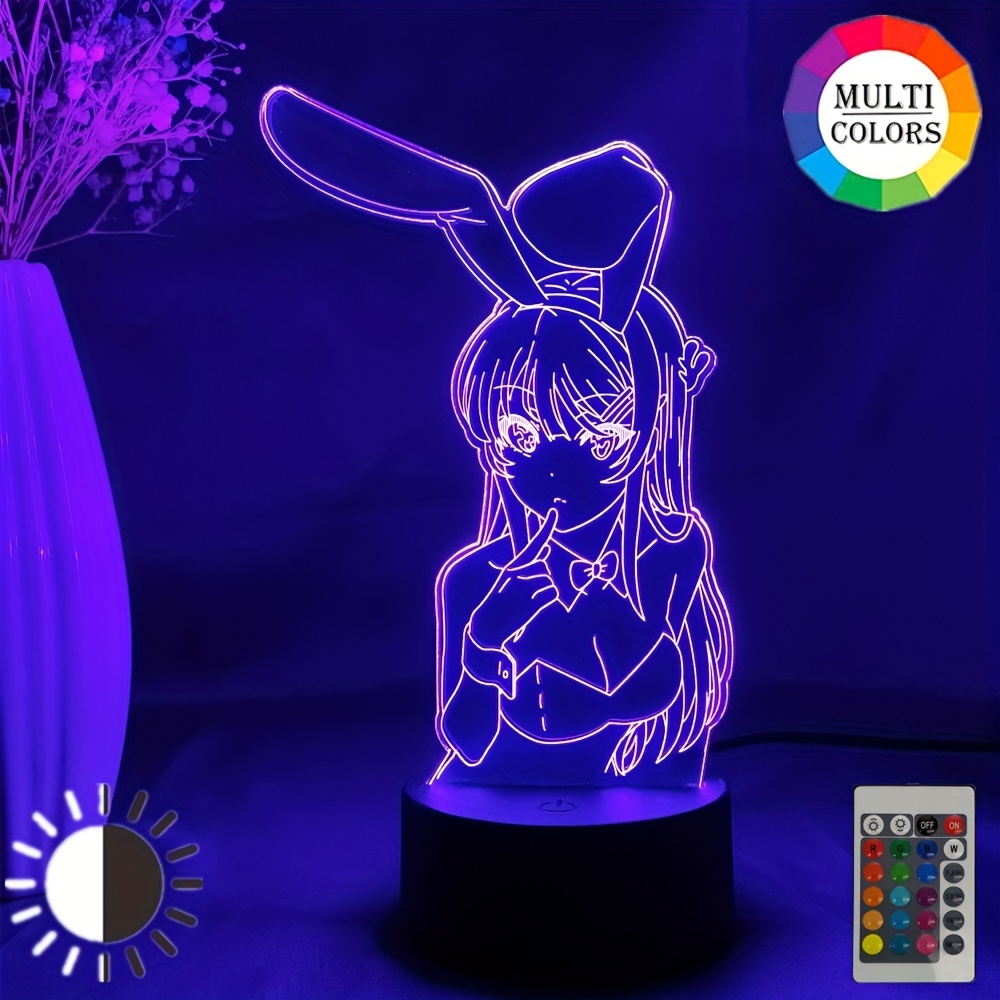 Dragon Ball Anime Led Night Light Dropshipping Acrylic 3d Lamp Carrot  Kakarot Vegeta Son Gohan Hermit Kids Bedroom Kids Gift - Temu
