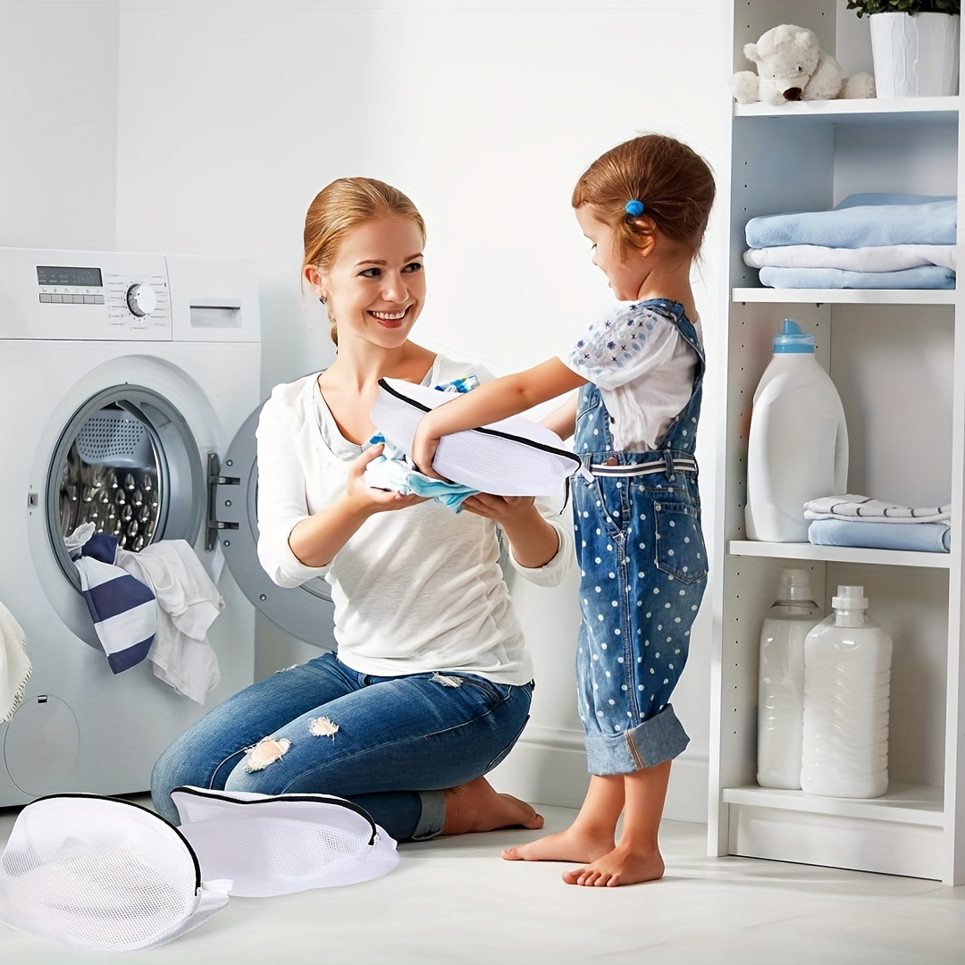 Household Shoe Washing Bag Shoe Washing Mesh Bag Laundry - Temu