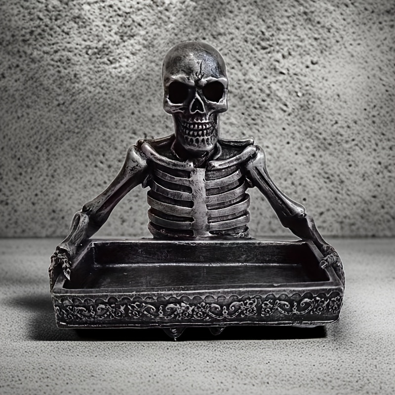 Halloween Wooden Coffin Box Gothic Home Decoration Tray - Temu