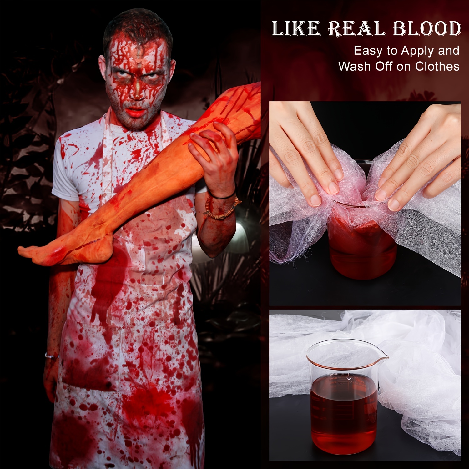 Fake blood